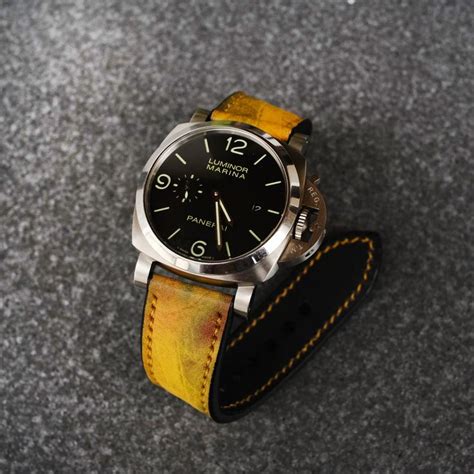 panerai bandjes|Panerai luminor watch bands.